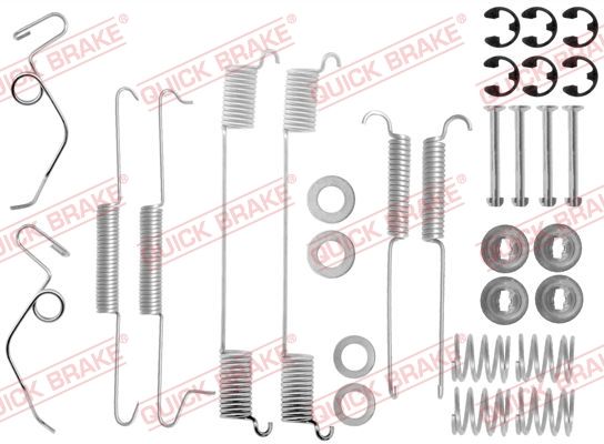 QUICK BRAKE Tarvikesarja, jarrukengät 105-0625